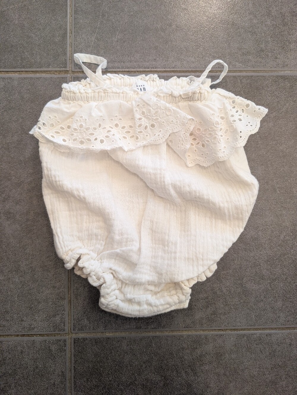 Baby GAP Eyelet Bubble Romper